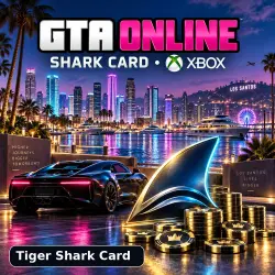 GTA Online | Tiger Shark Card | Xbox | Цифровой код | Автов…, лот №269497