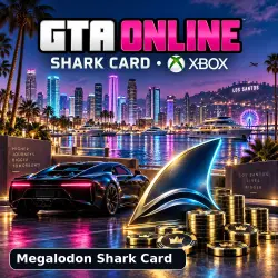 GTA Online | Megalodon Shark Card | Xbox | Digital code | Auto-delivery