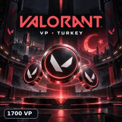 VALORANT | 1700 VP | Турция (TR) | Цифровой код | Автовыдача, лот №254447