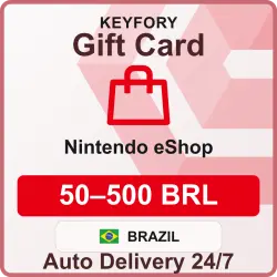 Nintendo eShop 50-500 BRL