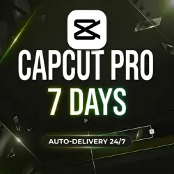 24/7 Subscription CAPCUT PRO | 6-7 DAYS | READY ACCOUNT | AI FEATURES