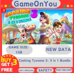 Cooking Tycoons 3: 3 in 1 Bundle Nintendo Switch 1/2