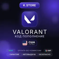 Подарочная карта Valorant Автовыдача 240-11000VP США, лот №254453