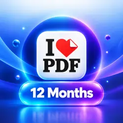 iLovePDF Premium - 12 Months | Personal Account