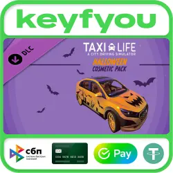 Taxi Life: A City Driving Simulator - Halloween Cosmetic Pack / STEAM GLOBAL DLC KEY