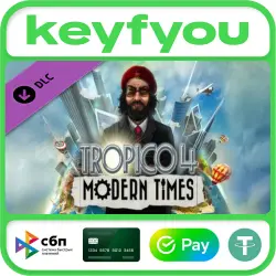 Tropico 4: Modern Times / STEAM DLC KEY
