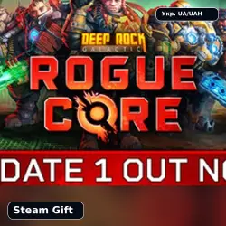 🎮 Deep Rock Galactic: Rogue Core | 🎁 Steam Gift | Укр. UA/UAH