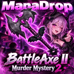 BATTLE AXE 2 I MURDER MYSTERY 2 I — Roblox, лот №214949