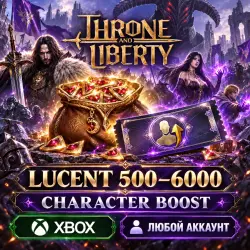 THRONE AND LIBERTY — LUCENT 500 - 6000 | CHARACTER BOOST XBOX