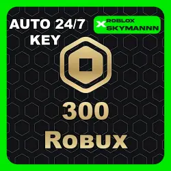 300 ROBUX КАРТА ПОПОЛНЕНИЯ ROBLOX GLOBAL АВТО 24/7, лот №207921