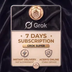 Grok AI Super (7 days) • Personal account • Without logg