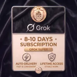 Grok Super • 8–10 Days • Personal Account • Without logg