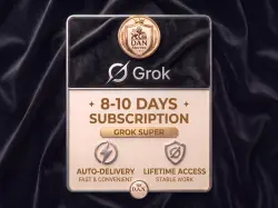 Grok Super • 8–10 Days • Personal Account • Auto‑issue