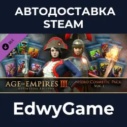 Age of Empires III: Definitive Edition Hero Cosmetic Pack – Vol. 1 · DLC STEAM GIFT · AUTO-DELIVERY