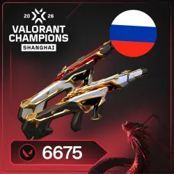 6675 VP VALORANT RU REGION AUTO DELIVERY