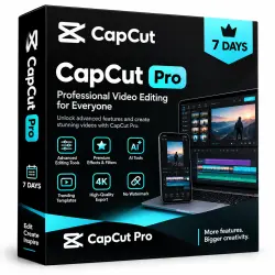 CapCut Pro — 7 Days | Global