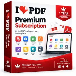 iLovePDF Premium Subscription 1 year