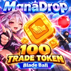100 TRADE TOKENS I BLADE BALL