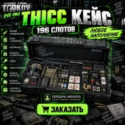 [PVE] Escape from Tarkov PvE — THICC CASE | 196 SLOTS + CONTENT OF YOUR CHOICE