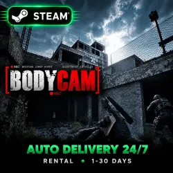 BODYCAM | STEAM RENTAL | AUTO DELIVERY 24/7 | 1 HOUR - 30 DAYS