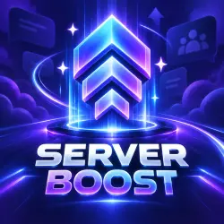 Discord Server Boost | 2–40 boosts | 1 month | Automatic