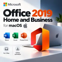 Microsoft Office 2019 Home and Business for macOS | Activation Key | 1 Mac