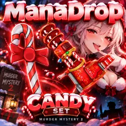 CANDY SET I MURDER MYSTERY 2 I KNIFE + GUN