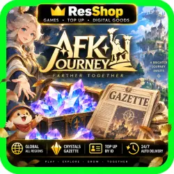 AFK Journey | Crystals / Gazette | GLOBAL | Top Up by ID | Auto Delivery 24/7
