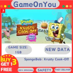 SpongeBob Krusty Cook-Off Nintendo Switch 1/2