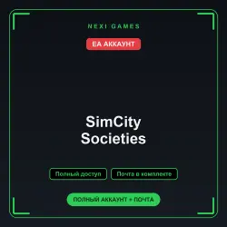 SimCity Societies — EA ACCOUNT | Full access + email