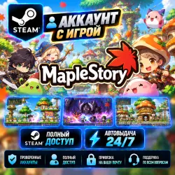 Steam account with the game MapleStory 24/7 instant delivery