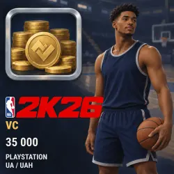 NBA 2K26: 35 000 VC on your PlayStation account (Укр. UA/UAH)