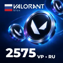АВТО 24/7 | Valorant 2575 VP | КОД РОССИЯ, лот №254477