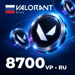 АВТО 24/7 | Valorant 8700 VP | КОД РОССИЯ