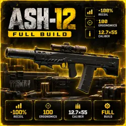 ASH-12 | -100 RECOIL | 100 ERGONOMICS | 12.7x55