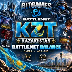 KZT KAZAKHSTAN | BATTLE.NET REPLENISHMENTS • GAMES AND ADDITIONS