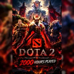 [Steam][2000+ Hours] Dota 2 + 14 Games + 26 Paid Games | Hours Ready For Faceit | All Details Change