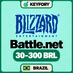 Blizzard Battle.net Gift Card 30–300 BRL — Brazil