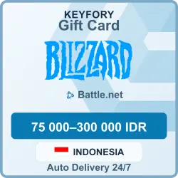 Blizzard Battle.net Gift Card 75,000–300,000 IDR — Indonesia