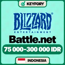 Blizzard Battle.net Gift Card 75,000–300,000 IDR — Indonesia
