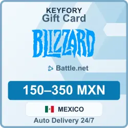 Blizzard Battle.net Gift Card 150-350 MXN — Mexico