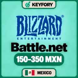Blizzard Battle.net Gift Card 150-350 MXN — Mexico