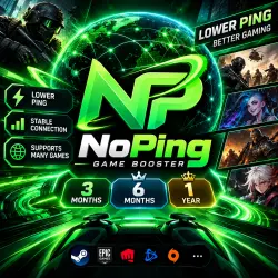 NOPING — REDUCE PING & IMPROVE YOUR GAMING EXPERIENCE