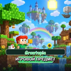 Blue Gem Lock — Growtopia