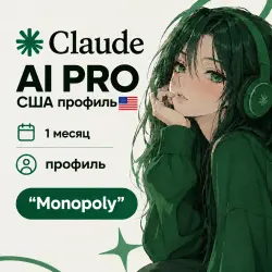АВТО ВЫДАЧА 24\7 | Claude AI PRO США профиль | FABLE 5.1 | 1 месяц | готовая подписка
