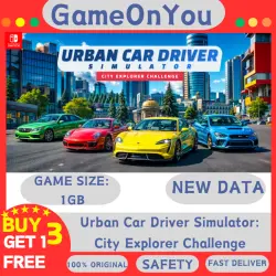 Urban Car Driver Simulator: City Explorer Challenge Nintendo Switch 1/2