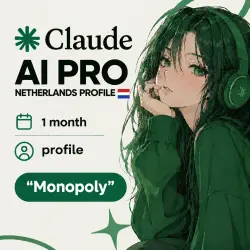 Claude AI PRO Netherland profile | SECURE | FABLE 5.1 | 1 month | ready‑made subscription