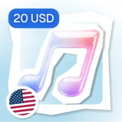 ITUNES 20 USD - GIFT CARD - USA ∙ AUTO DELIVERY