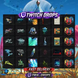 Twitch Drops в No Man's Sky – Космос, дни 1-2-3-4-5: Грузовик класса А + многое другое – 30 предмето