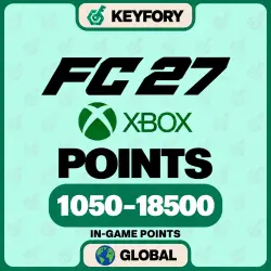 FC 27 Points Gift Card 1,050–18,500 — Xbox · Global